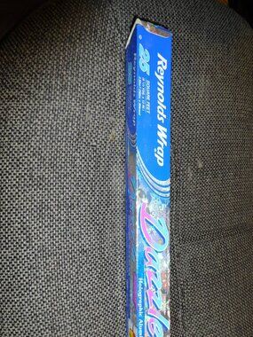 NEW Vintage 2002 Reynolds Wrap Dazzle Aluminum Foil Holographic Snowflake 25 Ft